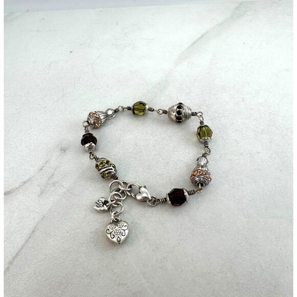 Brighton Jewel Fantasy Multicolor Crystal Beaded Bracelet - Picture 1 of 2